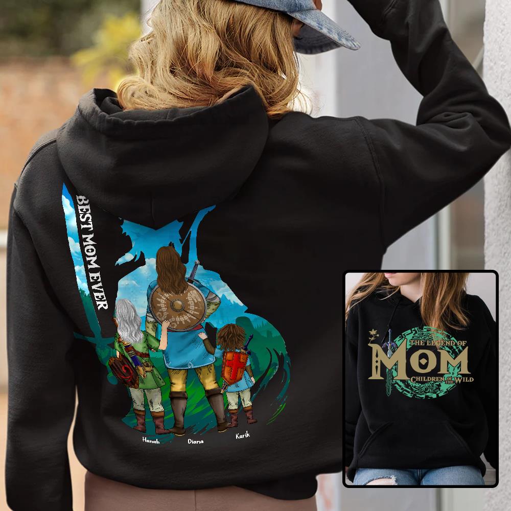 Personalized The Legend of Mom Children Of The Wild- Best Mom Ever Shirt - Mother's Day 2025