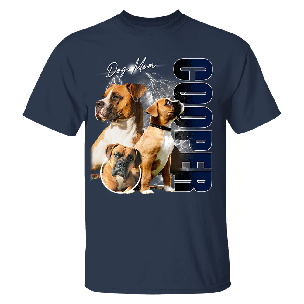 Custom Photo Dog Shirt - Personalized Dog Bootleg Shirt Vrs6 A2110