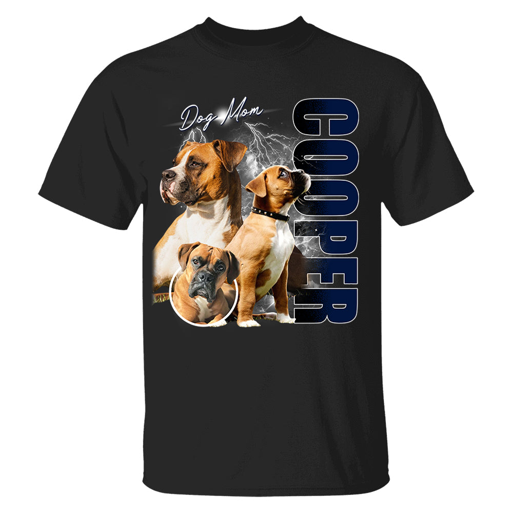 Custom Photo Dog Shirt - Personalized Dog Bootleg Shirt Vrs6 A2110