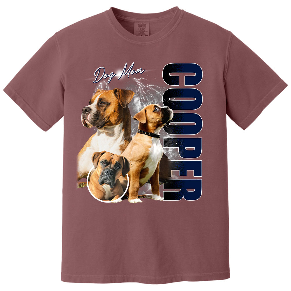Custom Photo Dog Shirt - Personalized Dog Bootleg Shirt Vrs6 A2110