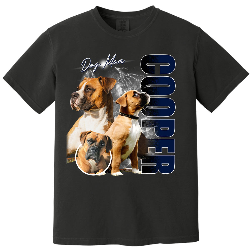 Custom Photo Dog Shirt - Personalized Dog Bootleg Shirt Vrs6 A2110