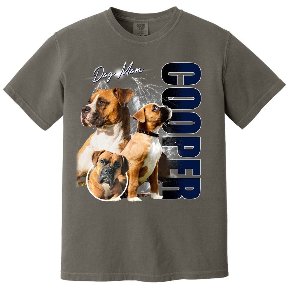 Custom Photo Dog Shirt - Personalized Dog Bootleg Shirt Vrs6 A2110