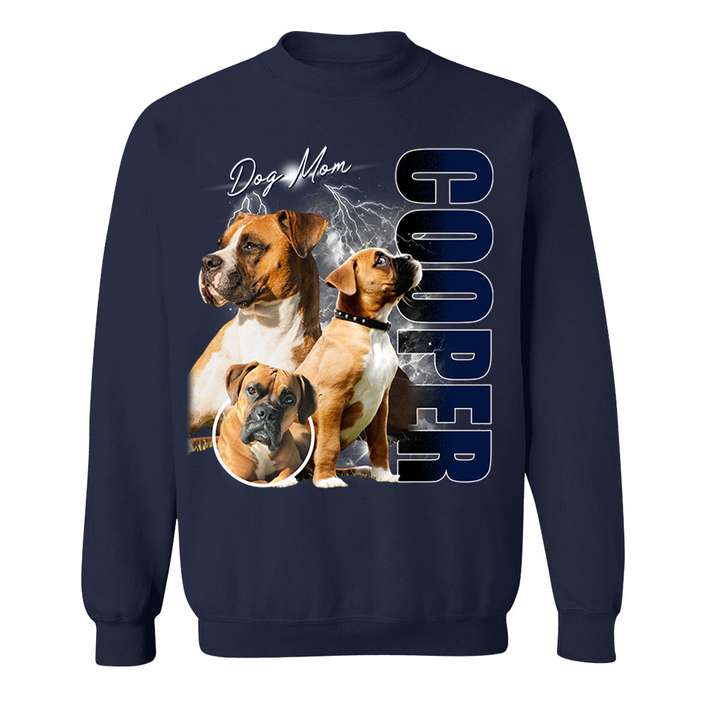 Custom Photo Dog Shirt - Personalized Dog Bootleg Shirt Vrs6 A2110