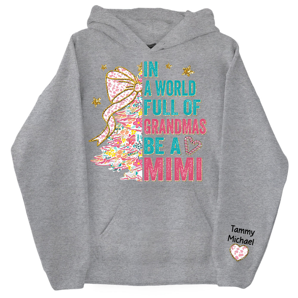 Pink Trend Gigi Claus Custom Sweatshirt - Best Family Christmas Gift for Grandma Nh00