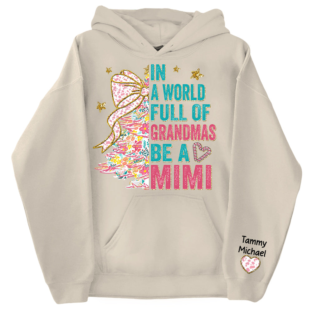 Pink Trend Gigi Claus Custom Sweatshirt - Best Family Christmas Gift for Grandma Nh00