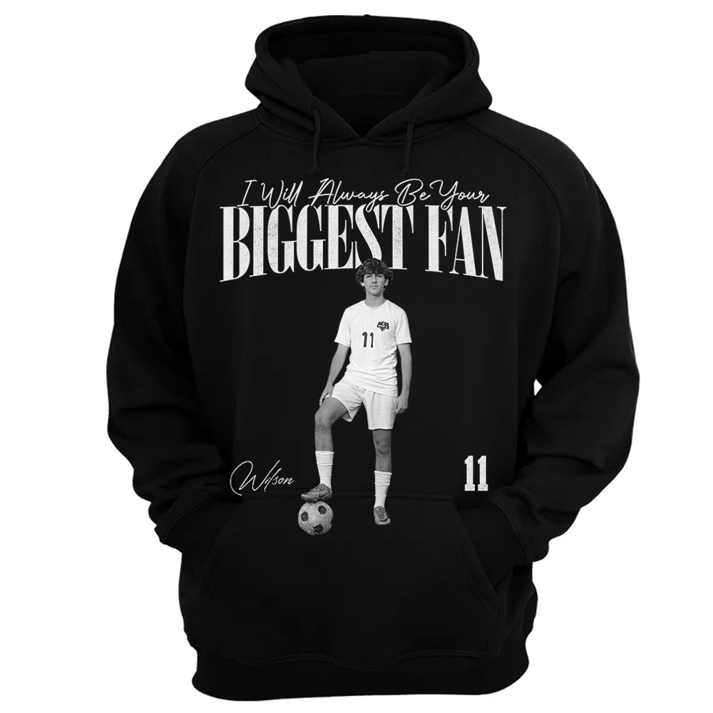 I'll Always Be Your Biggest Fan - Washed Tee Retro Bootleg Shirt For Soccer Players NA02
