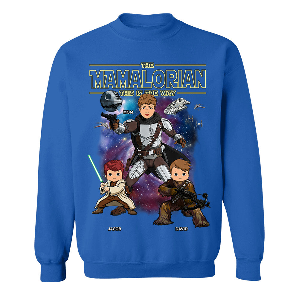 Custom The Mamalorian This Is The Way Vintage Style Shirt For Mom - Mother’s Day Gift Idea 2026 Vh01