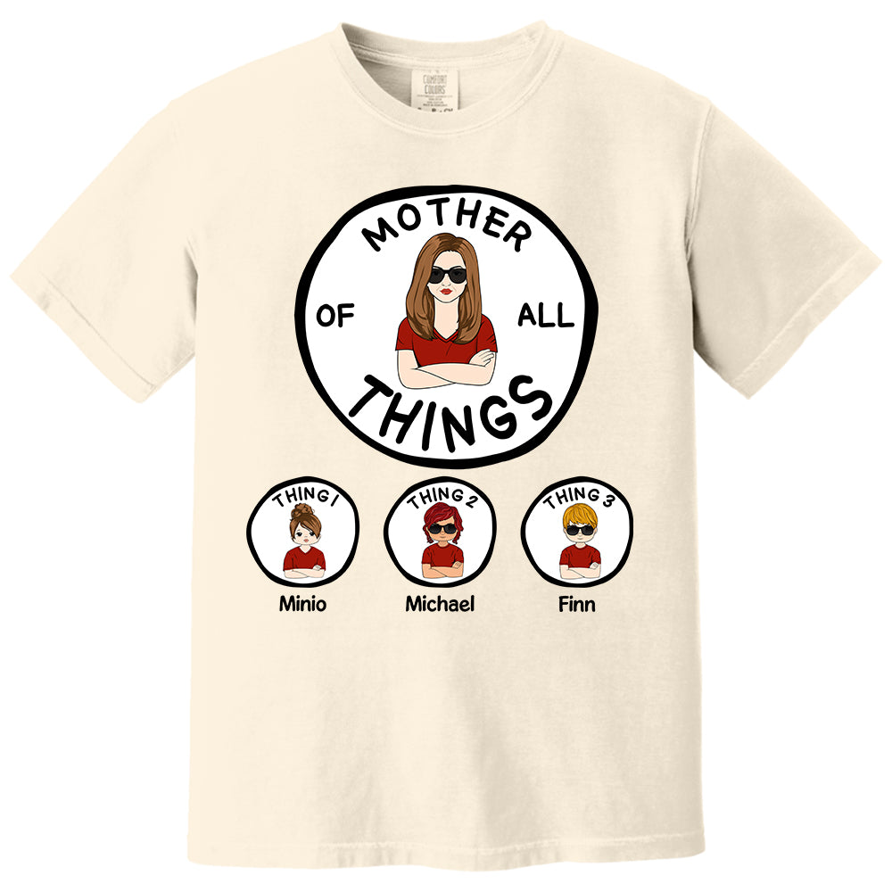 Grandma Of All Things Personalized Shirt - Mother's Day, Birthday Gift For Mom Li29