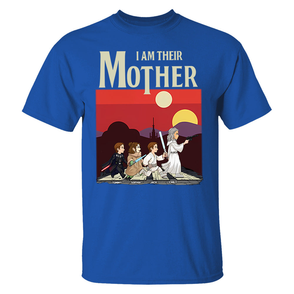 I Am Their Mother - Personalized Shirt For Mom Vr1 Pt99
