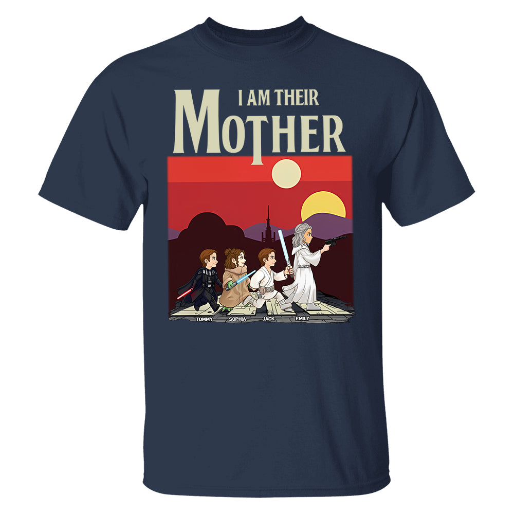 I Am Their Mother - Personalized Shirt For Mom Vr1 Pt99