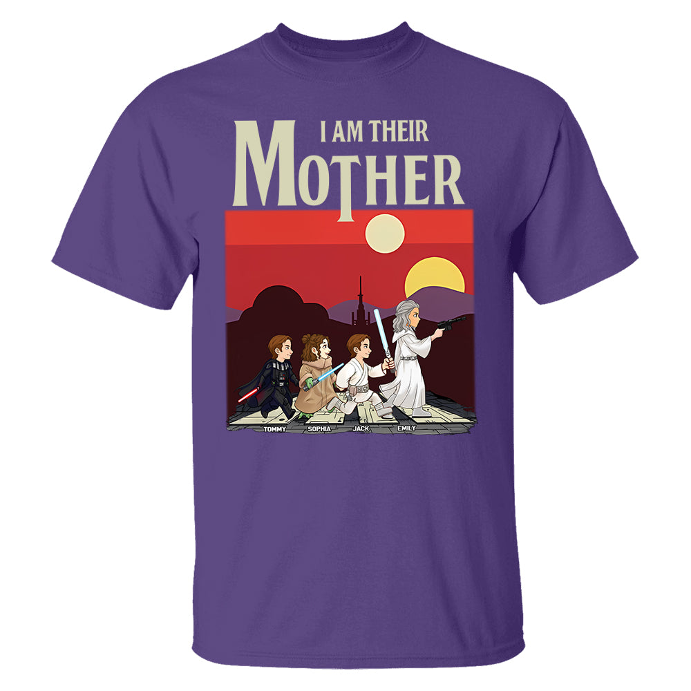 I Am Their Mother - Personalized Shirt For Mom Vr1 Pt99