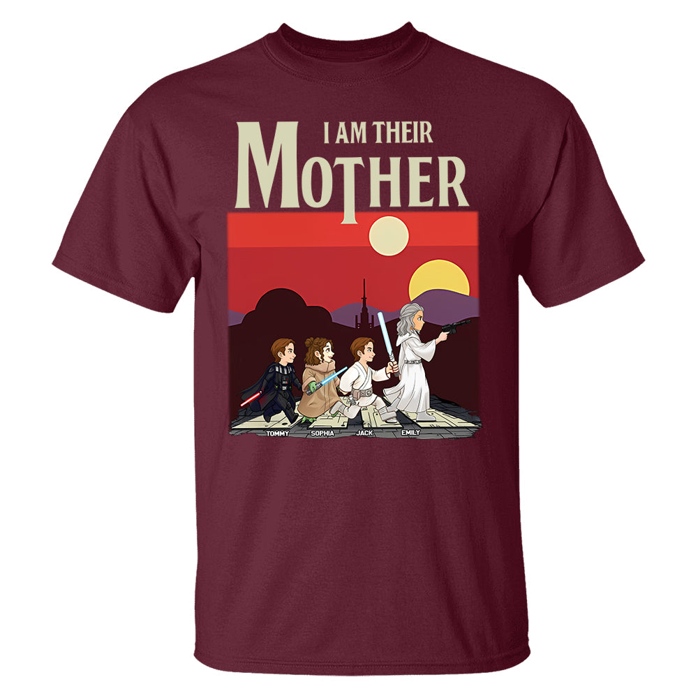 I Am Their Mother - Personalized Shirt For Mom Vr1 Pt99