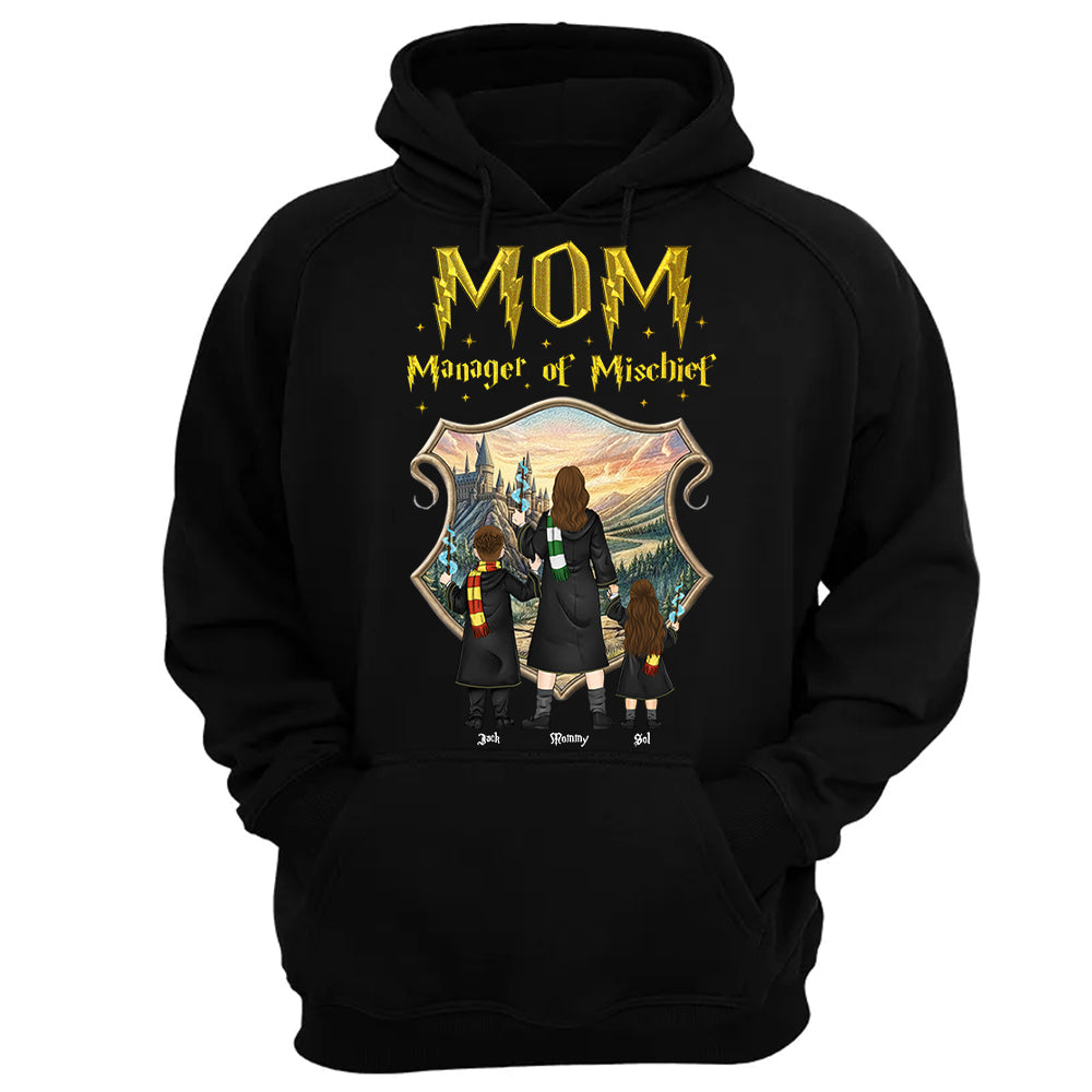 Customized Manager Of Mischief Mom Shirt, Gift For Mother's Day L0411