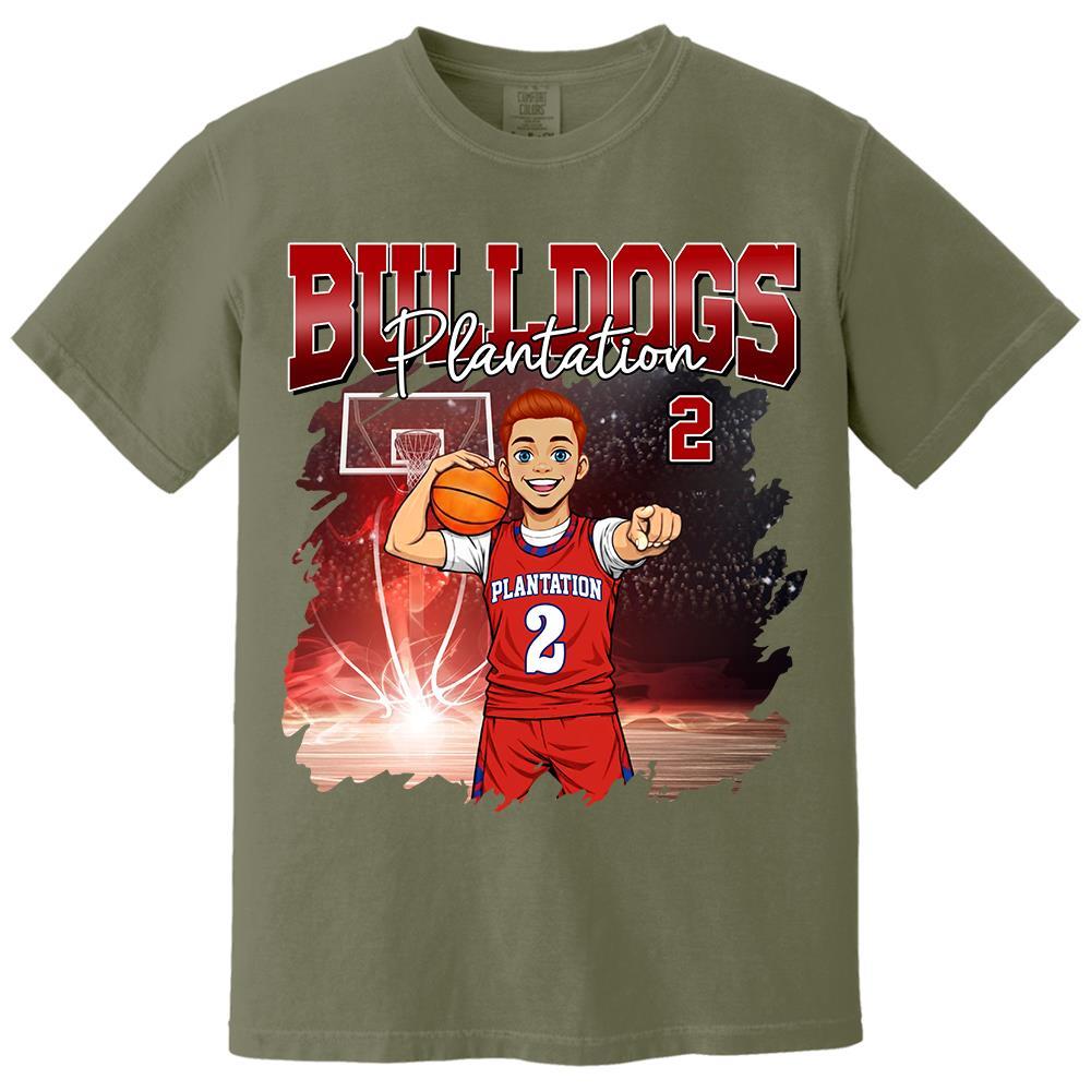 Basketball Personalized Shirt Custom Upload Photo, Clipart, Team Name, Custom Bootleg Rap Tee Basketball New Hv01