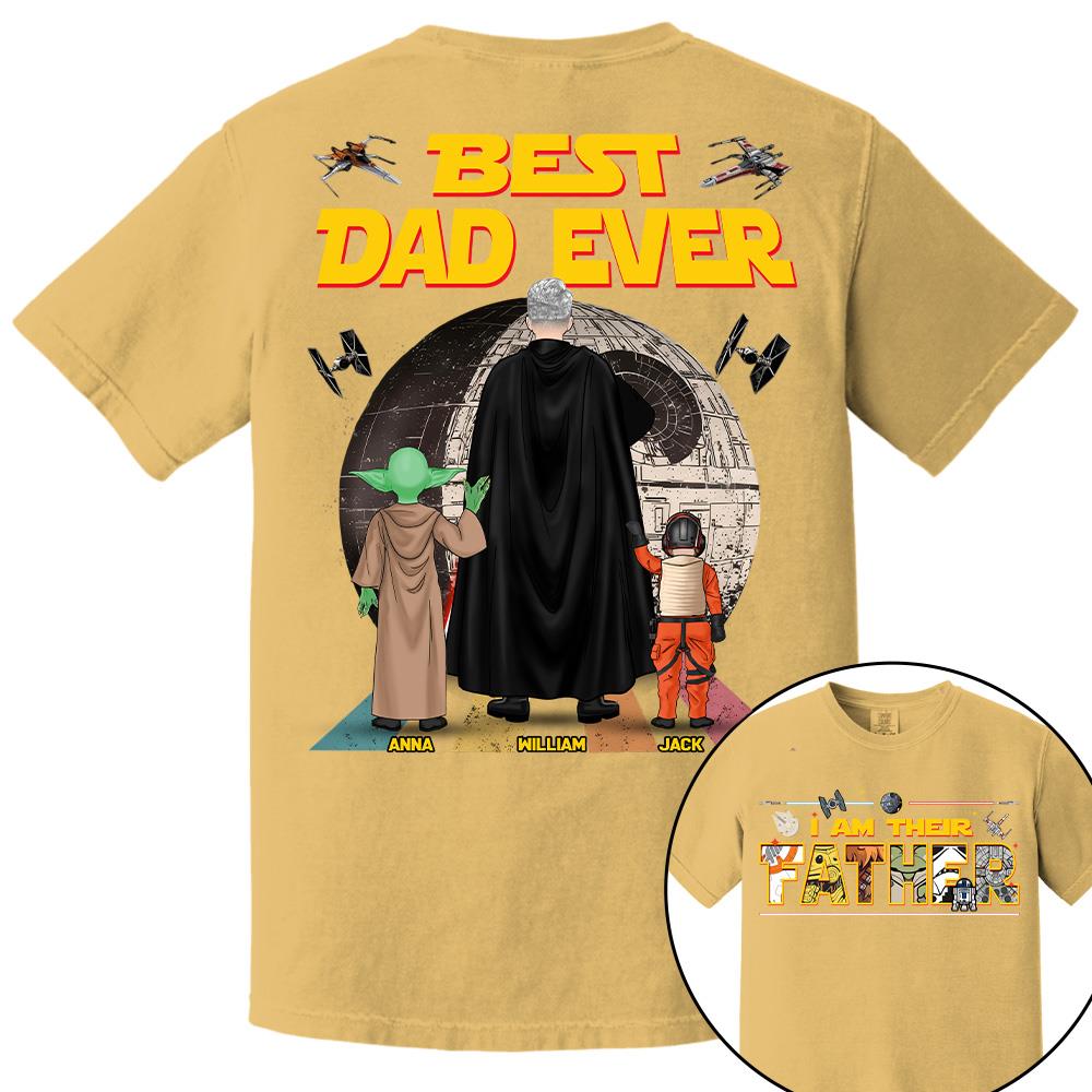 Best Dad Ever I Am Their Father  - Personalized Shirt Gift For Dad For Father's Day 2026 T1807 Hv01