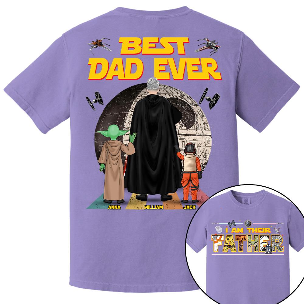 Best Dad Ever I Am Their Father  - Personalized Shirt Gift For Dad For Father's Day 2026 T1807 Hv01