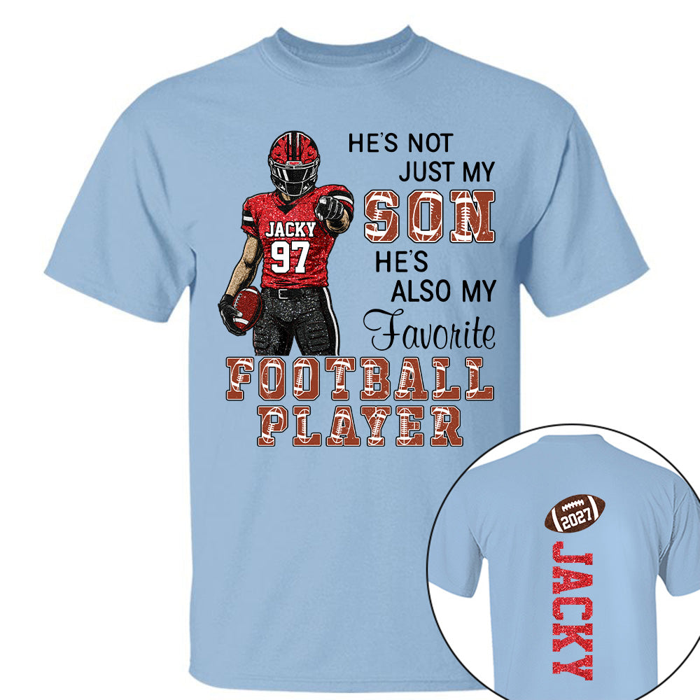 Custom Player Football Shirt, , Football Mom, High School L0411 T24