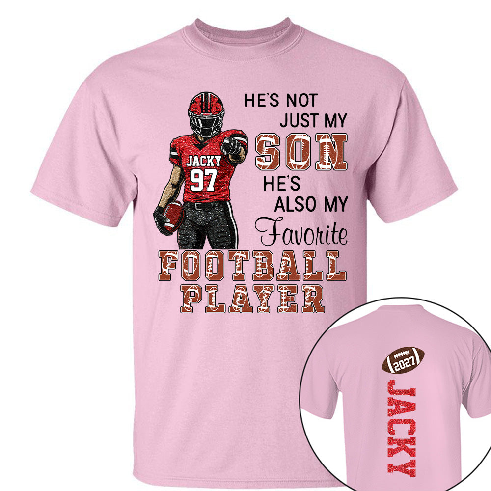 Custom Player Football Shirt, , Football Mom, High School L0411 T24