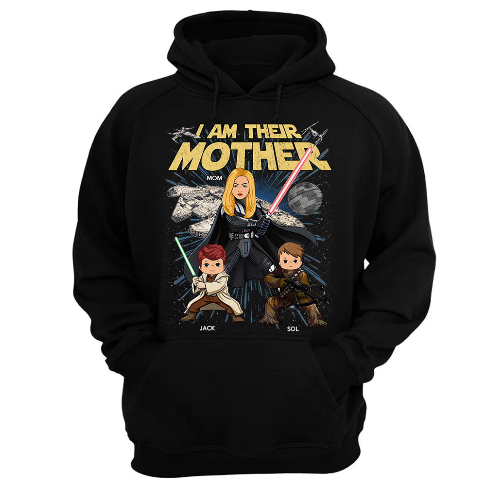 I Am Their Mother Personalized Vintage Style Shirt For Mom - Mother's Day Gift T1807 T24