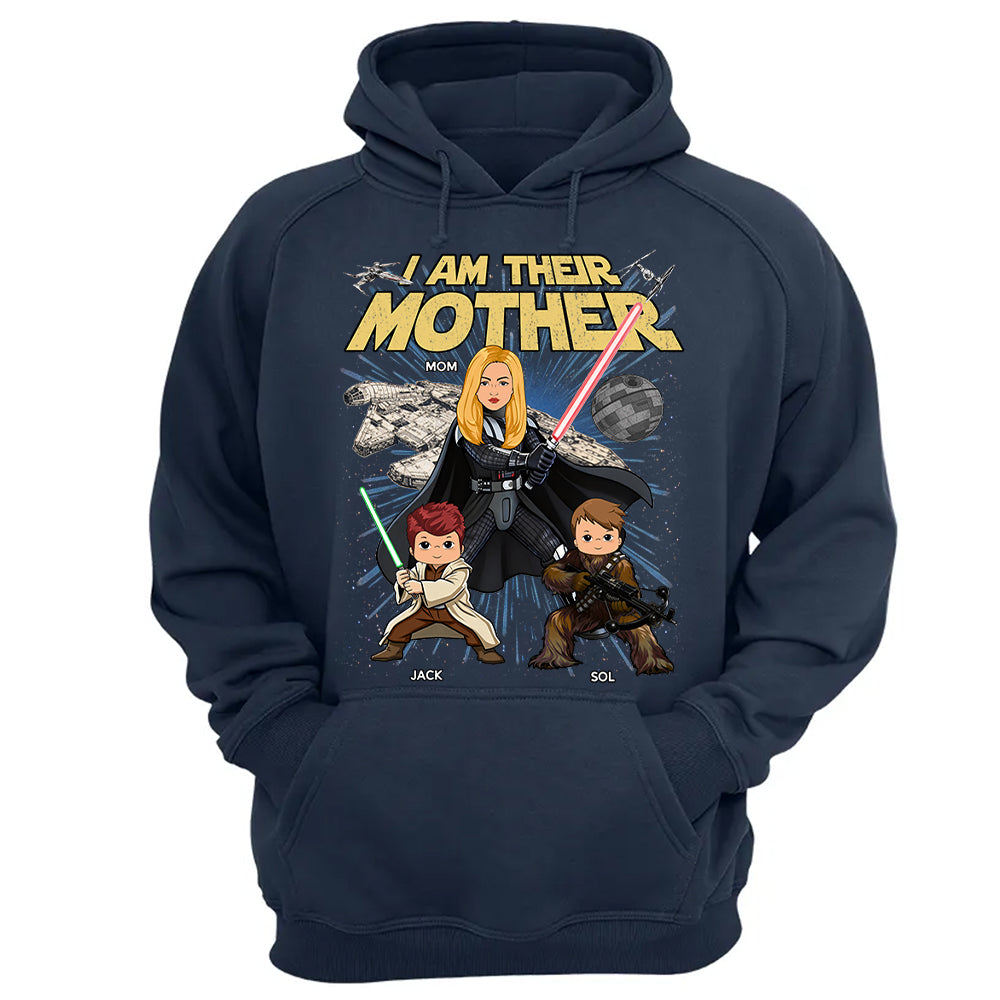 I Am Their Mother Personalized Vintage Style Shirt For Mom - Mother's Day Gift T1807 T24