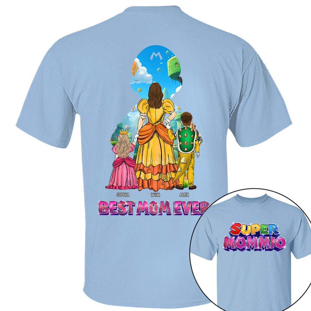 Personalized Best Mom Ever Shirt, Gift For Mommio,  Mother's Day L0411