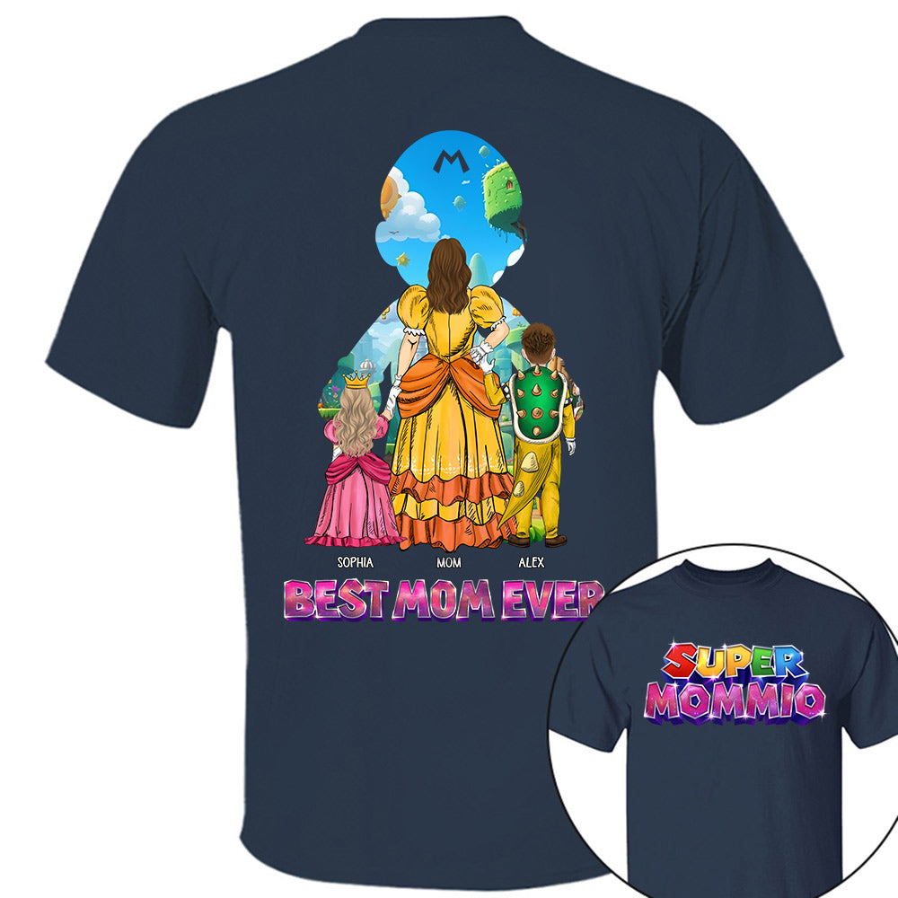 Personalized Best Mom Ever Shirt, Gift For Mommio,  Mother's Day L0411
