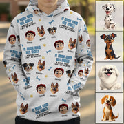 A Girl & Her Dog A Bond That Can't Be Broken - Custom Cute Face Version - Personalized Shirt - Gift For Dog Lover T1807 Pt99