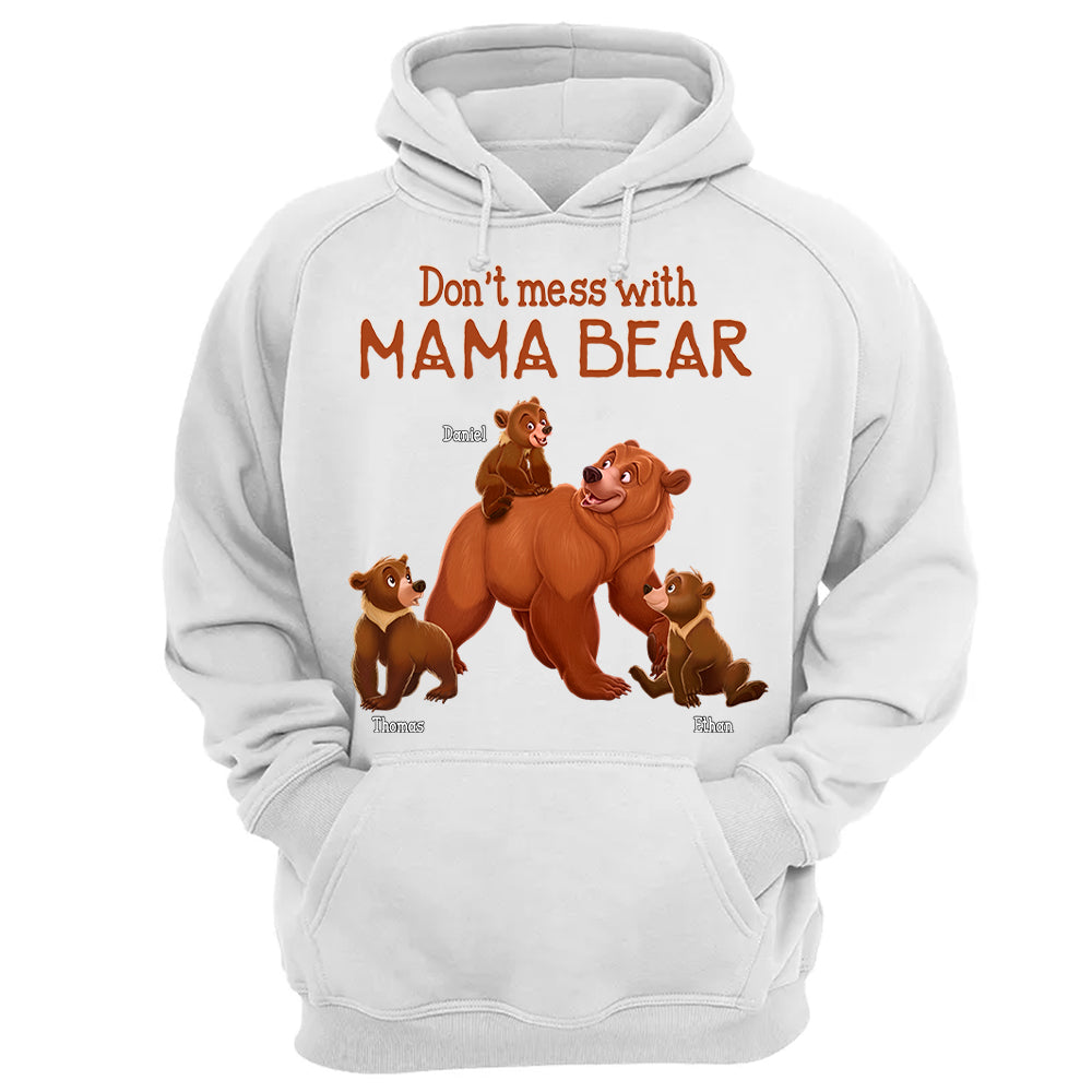 Don't Mess with Mama Bear - Personalized Shirt For Grandma Hv01