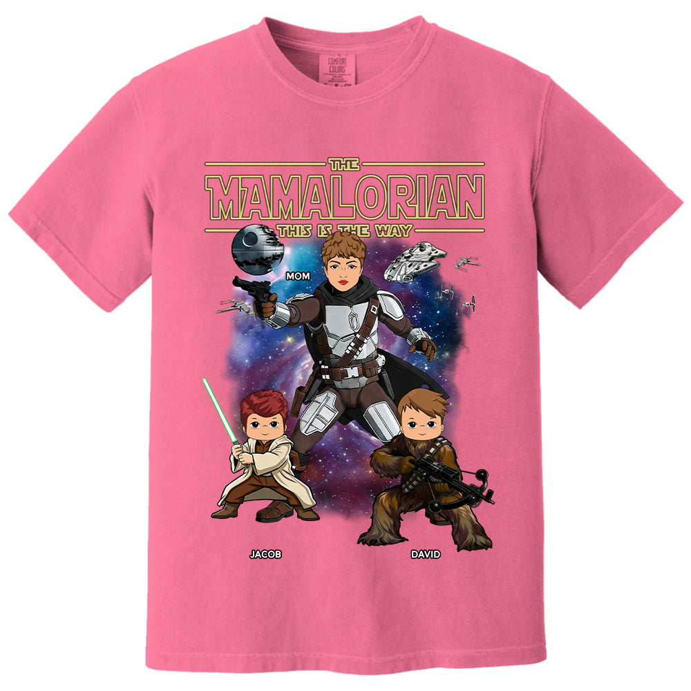 Custom The Mamalorian This Is The Way Vintage Style Shirt For Mom - Mother’s Day Gift Idea 2026 Vh01