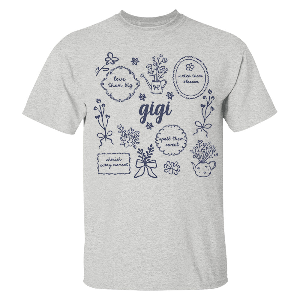 Personalized Nana Shirt, Custom Grandma Sweatshirt, Floral Nana Gift, Gift for Grandma, Mother's Day Gift Li29