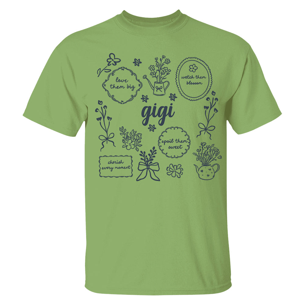 Personalized Nana Shirt, Custom Grandma Sweatshirt, Floral Nana Gift, Gift for Grandma, Mother's Day Gift Li29