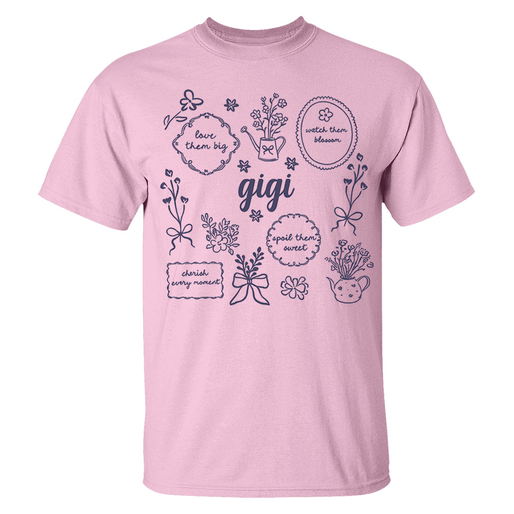 Personalized Nana Shirt, Custom Grandma Sweatshirt, Floral Nana Gift, Gift for Grandma, Mother's Day Gift Li29