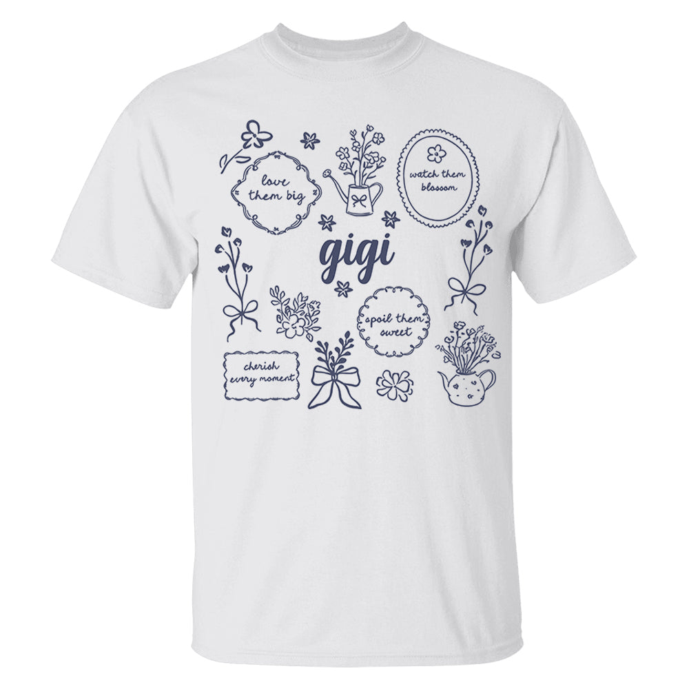 Personalized Nana Shirt, Custom Grandma Sweatshirt, Floral Nana Gift, Gift for Grandma, Mother's Day Gift Li29