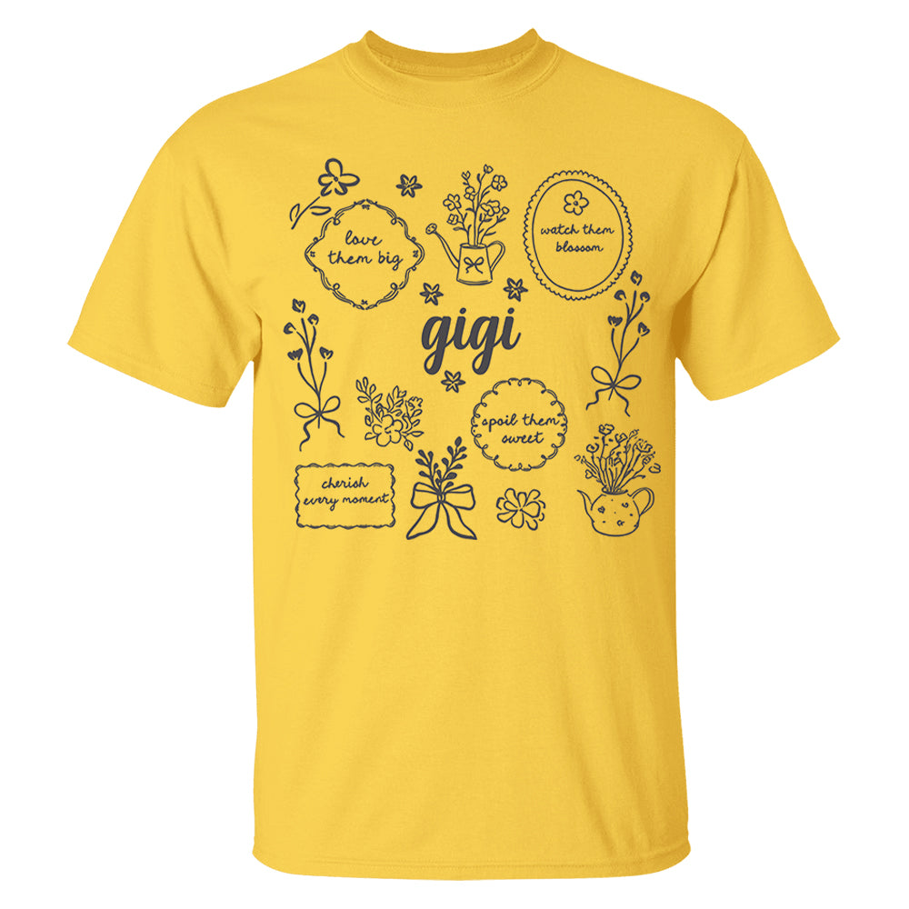 Personalized Nana Shirt, Custom Grandma Sweatshirt, Floral Nana Gift, Gift for Grandma, Mother's Day Gift Li29