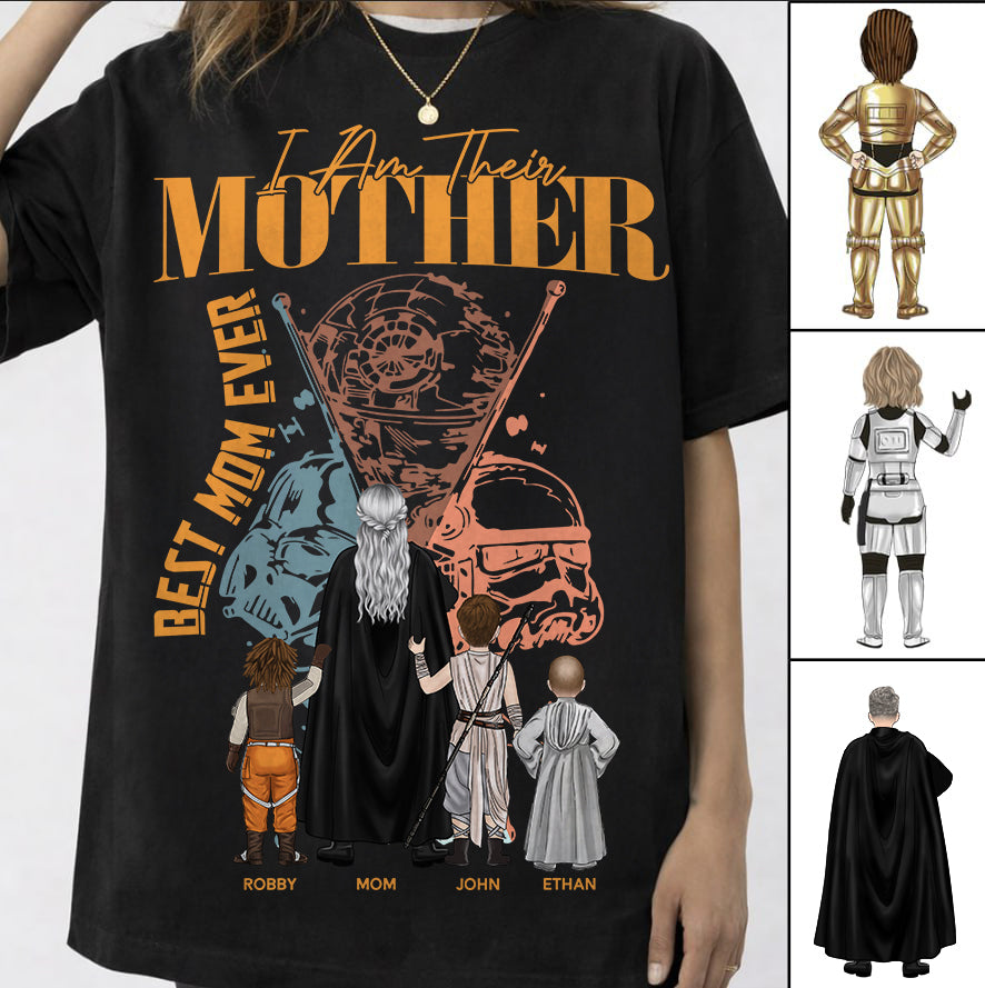 I Am Their Mother - Personalized Shirt Gift For Mom - Custom Mother's Day Gift 2026 T1807 TH23