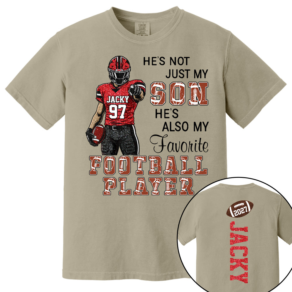 Custom Player Football Shirt, , Football Mom, High School L0411 T24