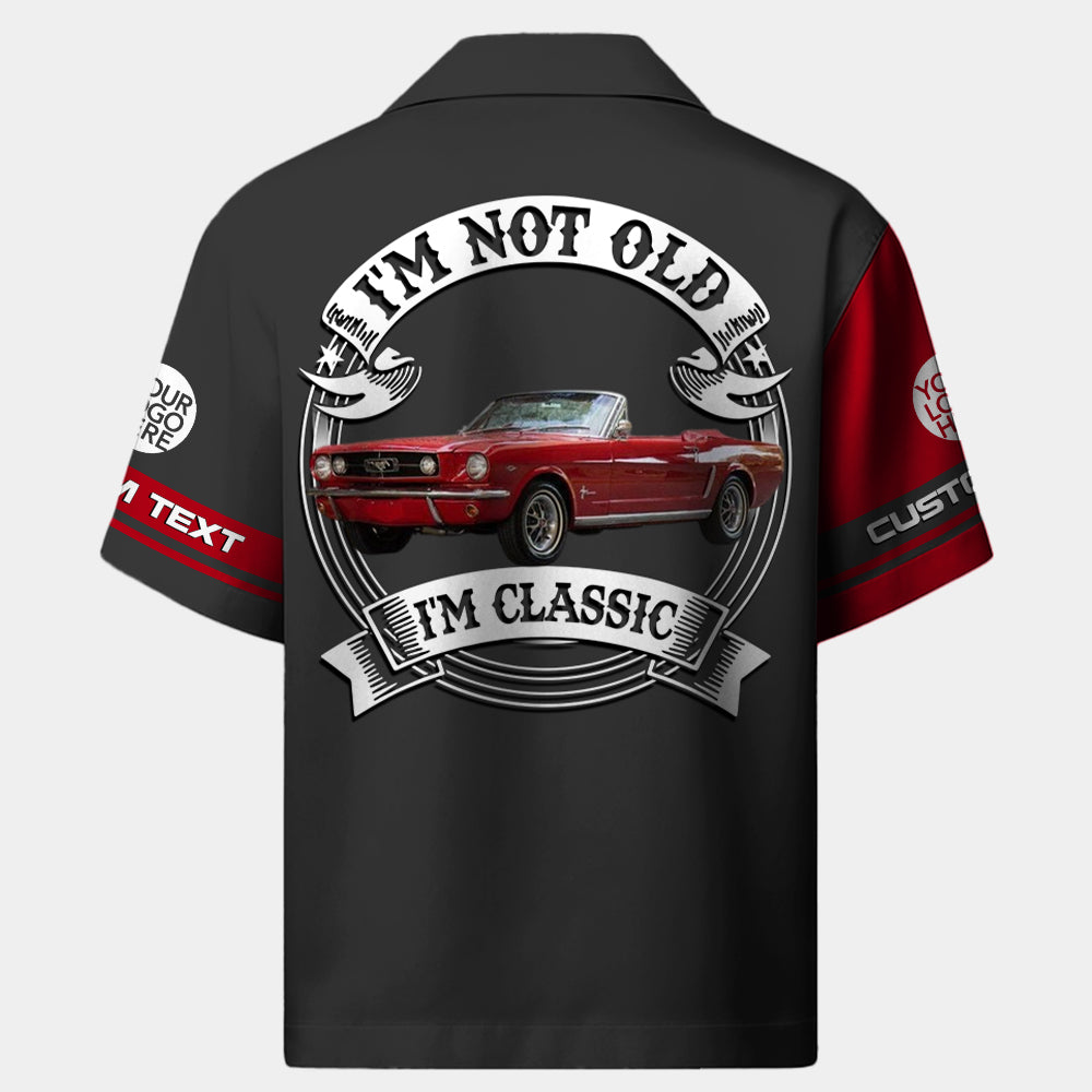 This Is How I Roll - Custom Photo Classic Car Shirt - Personalized Name Car Shirt New A2110 Pt99