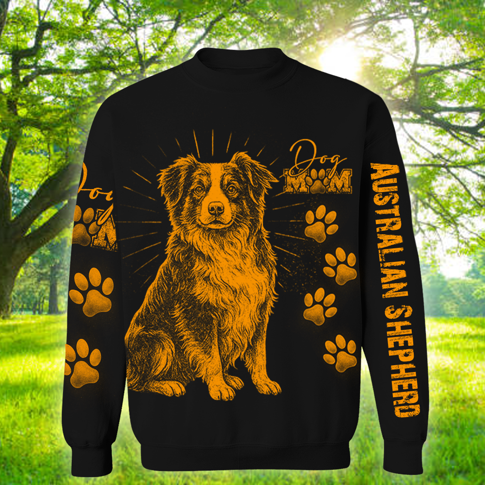 Personalized Dog Bleach Style Dog Mom Dog Dad Shirt For Dog Lovers T1807 Nh00