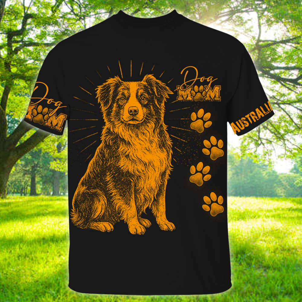 Personalized Dog Bleach Style Dog Mom Dog Dad Shirt For Dog Lovers T1807 Nh00