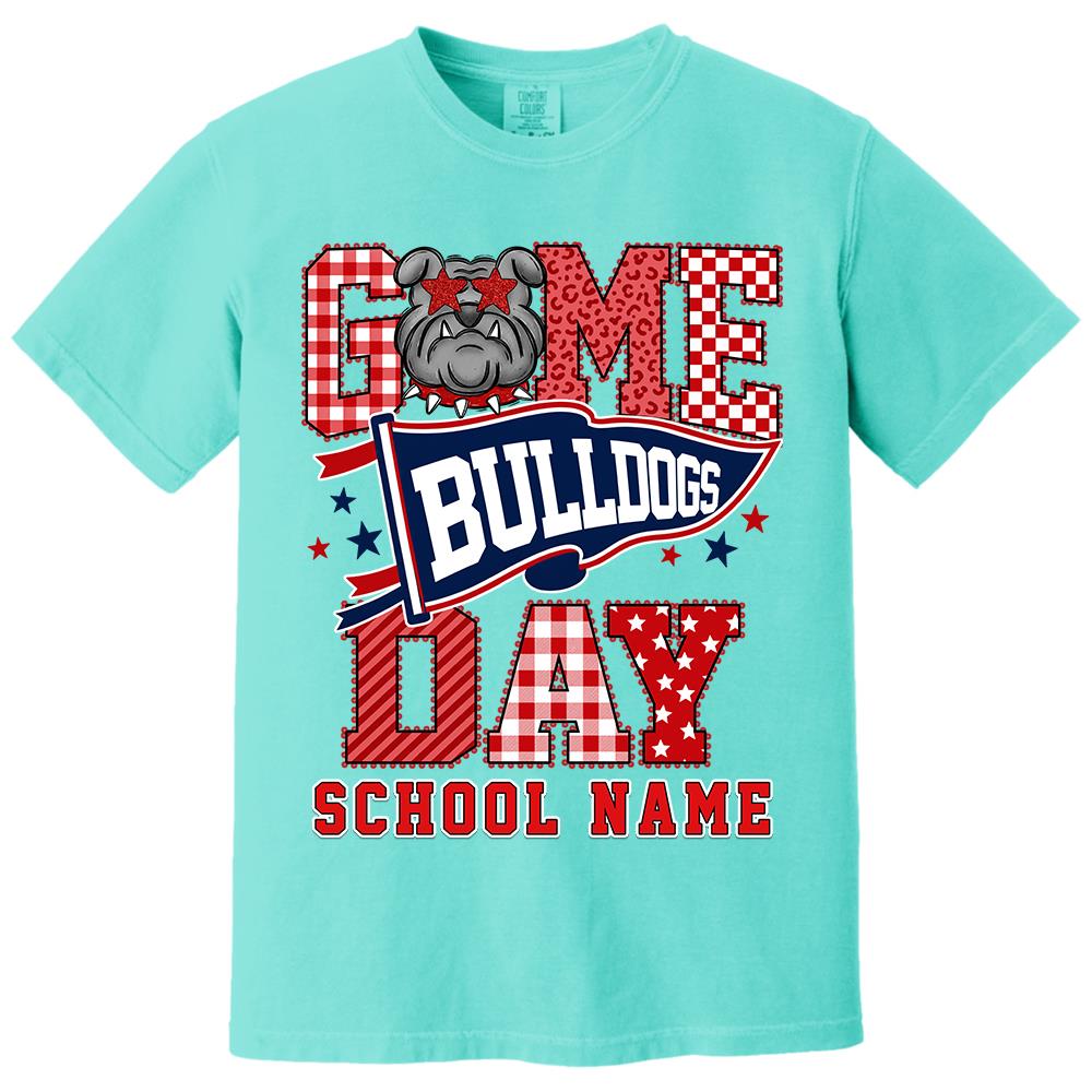 Custom School Mascot Game Day Shirt , School Spirit L0411 Hv01