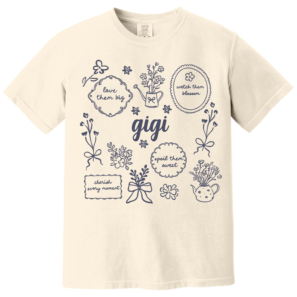 Personalized Nana Shirt, Custom Grandma Sweatshirt, Floral Nana Gift, Gift for Grandma, Mother's Day Gift Li29