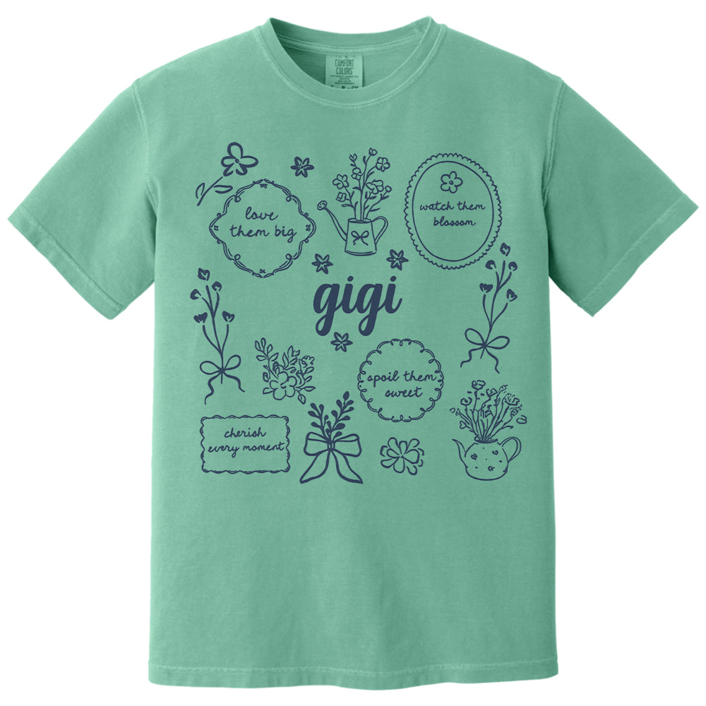 Personalized Nana Shirt, Custom Grandma Sweatshirt, Floral Nana Gift, Gift for Grandma, Mother's Day Gift Li29