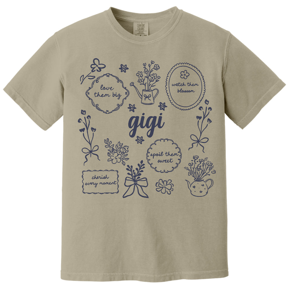 Personalized Nana Shirt, Custom Grandma Sweatshirt, Floral Nana Gift, Gift for Grandma, Mother's Day Gift Li29