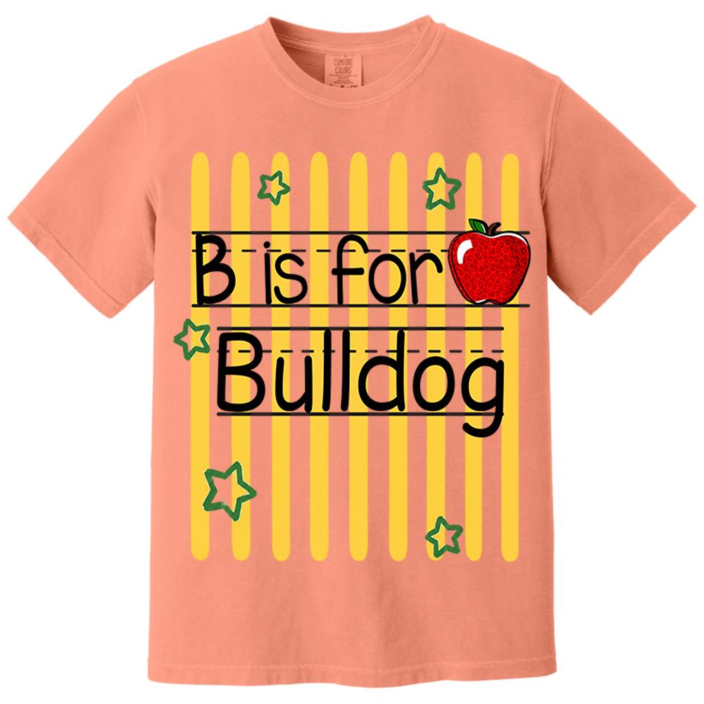 Personalized Retro Stripe School Mascot Custom Apple Name Teacher T-Shirt, Custom Gifts For Teacher Nh00