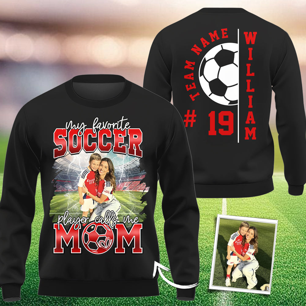 My Favorite Soccer Player Calls Me Mom Personalized Soccer Shirt Gift Soccer Mom Soccer Dad Game Day Na02