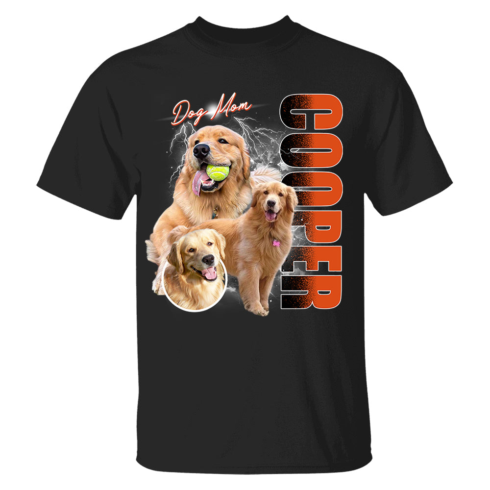 Custom Photo Dog Shirt - Personalized Dog Bootleg Shirt A2110