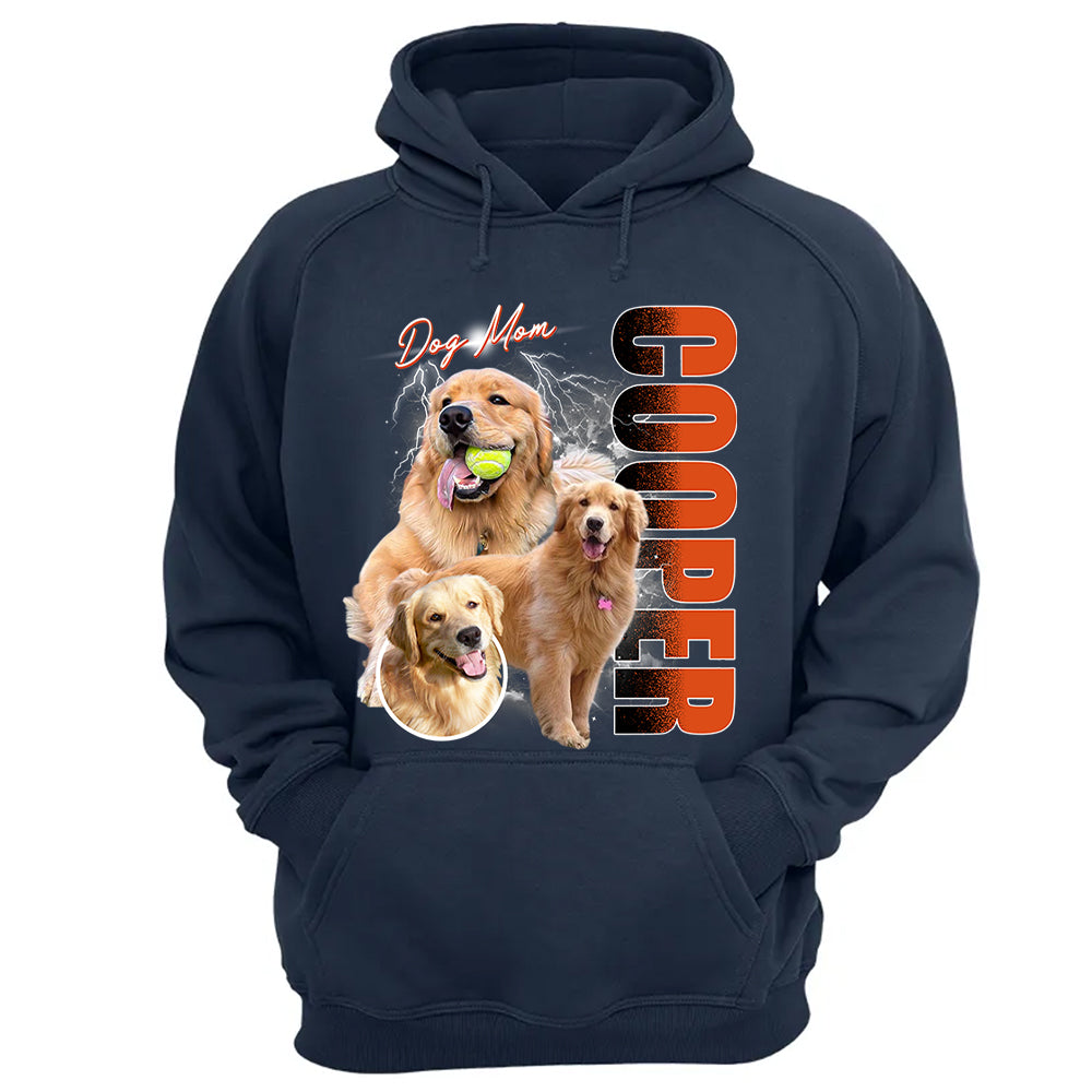 Custom Photo Dog Shirt - Personalized Dog Bootleg Shirt A2110