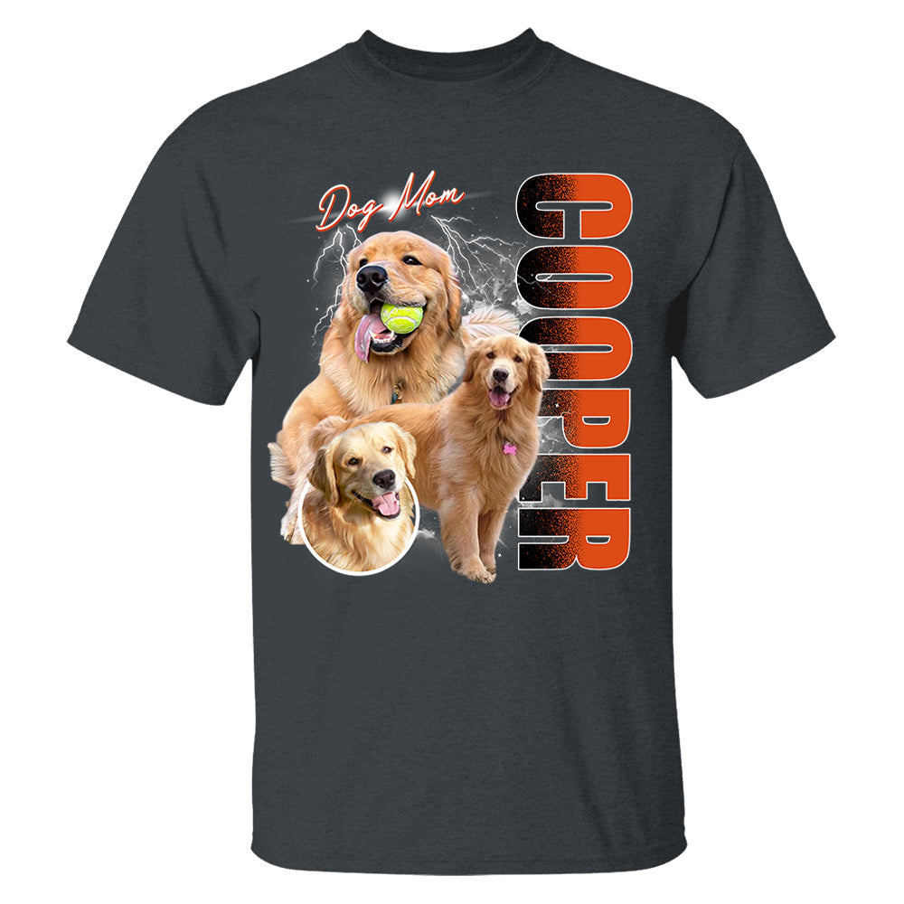 Custom Photo Dog Shirt - Personalized Dog Bootleg Shirt A2110