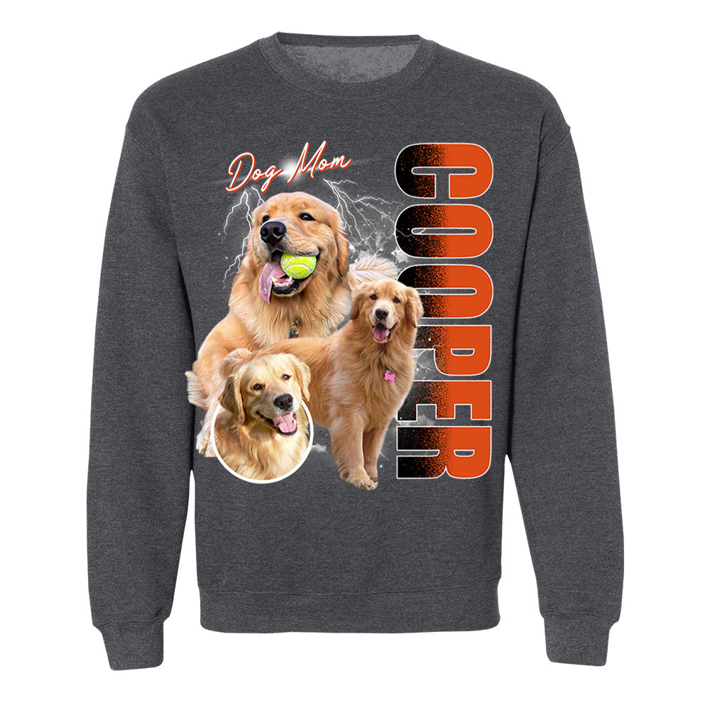 Custom Photo Dog Shirt - Personalized Dog Bootleg Shirt A2110