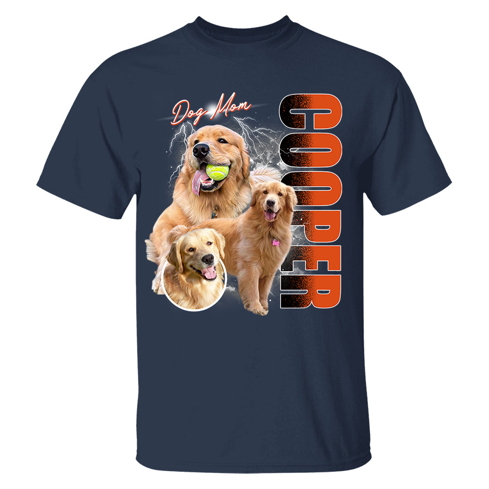 Custom Photo Dog Shirt - Personalized Dog Bootleg Shirt A2110